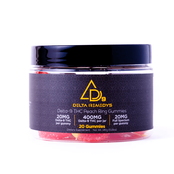 Delta Remedy Delta-9 THC Rings Gummies